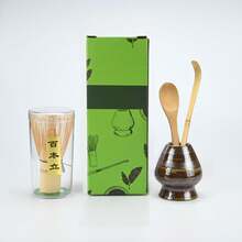 4pcs Matcha Whisk Set - Bamboo Matcha Whisk, Tea Strainer, Scoop, Spoon, Sifter, Whisk Holder, Perfect Matcha Starter Kit For Matcha Tea Ceremony - Multicolor - View 17