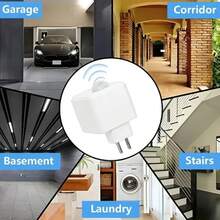 Base de lámpara LED E27 AC85-265V con sensor de movimiento PIR, soporte de bombilla de inducción humana, adaptador de enchufe, convertidor ajustable - Sensor de movimiento UE - Ver 7