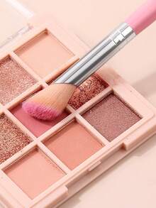 1支柔软刷毛眼影刷，精准蘸取粉状眼影，轻松晕染肌肤，适合初学者 - 彩色 - 查看 3