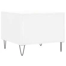vidaXL 2 Stück Couchtische, Weiß, 50x50x40 Cm, Holzwerkstoff - Bianco - Visualizzare 9