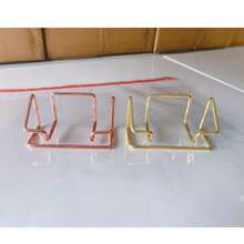 Chic Mirror Electroplating Business Card Holder Rustproof Metal Business Card Display Stand Name Card Rack For Office Home Desktop Organizer - Multicolor - View 7