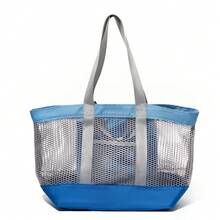 High Quality, High-End, Multi-Functional Fashion Large Capacity Tote Bag, Swimwear Bag, Shoulder Bag, Mesh Bag, Women's Handbag, Versatile Casual Bag - Multicolor - View 8