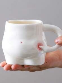 Cute Belly Ceramic Mug, Funny Healing Style Stress Relief Water Cup, Personalized Home/Office Drinkware, Unique Creative Gift - Multicolor - View 11