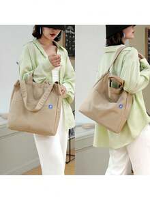 Women Tote Bags - 西瓜粉 - 查看 2