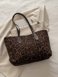 高端麂皮女士手提包，大容量，2026新款时尚百搭单肩手提包，通勤手提包，休闲格纹单肩通勤包 - 彩色 - 查看 9