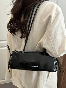 Túi xách in họa tiết thời trang mới, phù hợp cho các bữa tiệc, đi chơi, du lịch, mua sắm và sử dụng hàng ngày, có thể đựng tiền xu, điện thoại, cũng thích hợp làm túi công sở cho nữ nhân viên văn phòng, sinh viên đại học và phụ nữ đi làm, một chiếc túi xách thanh lịch dành cho phái nữ. - màu đen - Xem 4