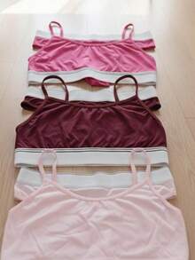 conjunto top + calcinha de poliester. 1unidade. - Multicolorido - Visão 2