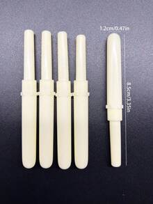 5pcs Professional White Seam Ripper - Sharp & Durable Small Seam Ripper, Ripper Picker, DIY Sewing Accessories, Cross Stitch Embroidery Handcraft Tools, Small Cutting Knife - Sewing Thread Puller - View 5