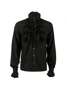 Men Cosplay Clothing - Black - View 4