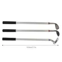 Mini Desk Games Box Green Driving Range with Golf Club Pens Balls Flag Gift Desktop Decor - Juego de juguetes de golf para escritorio - Ver 2