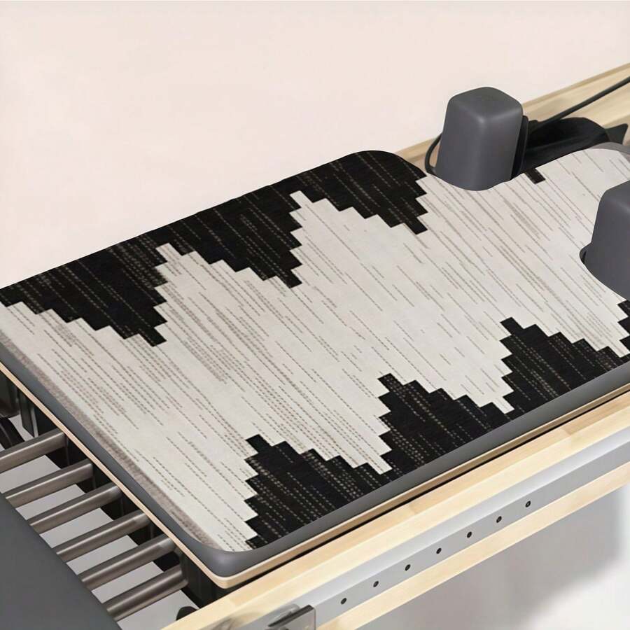 1 قطعة حصيرة اليوغا مقاس 39*22 بوصة، بنمط وادي متدرج، مانعة للانزلاق ومتينة وسميكة لممارسة اللياقة البدنية، مناسبة للمنزل والمحترفين، حصيرة تمارين اليوغا/البيلاتس للمبتدئين، متوفرة بأنماط متعددة - متعدد الألوان - مشاهدة 1