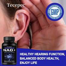 Bunkell NAD+ Supplement - With Quercetin And Trans-Resveratrol - Support Heart, Brain And Cognitive Function - 120 Capsules - 1瓶 - 查看 3