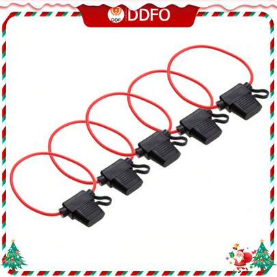 5pcs Waterproof In Line Standard Blade Fuse Holder Car Boat  M Size From Ddf The Best Price