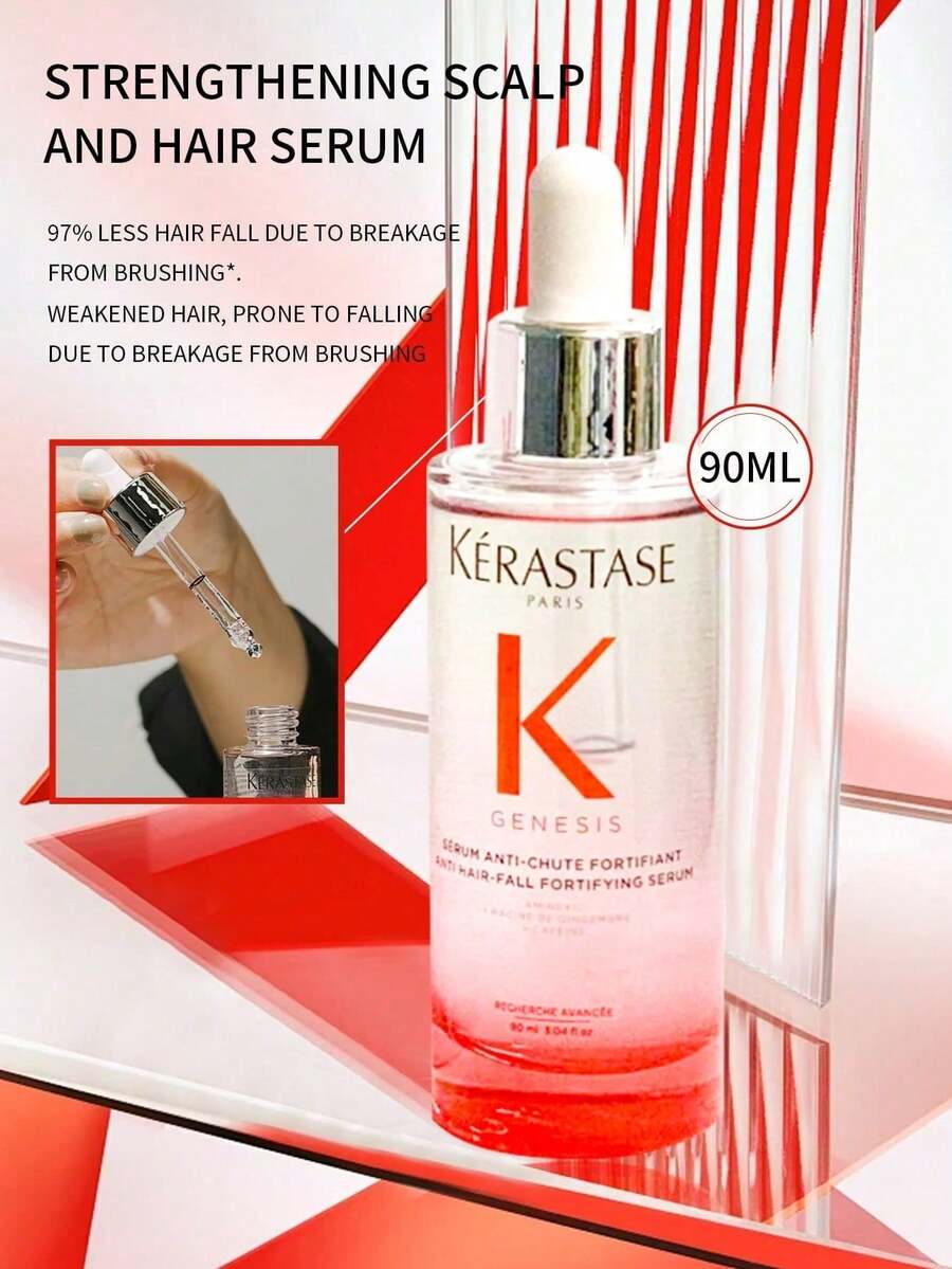 Kérastase 卡什创生防脱发强韧精华液（适用于脆弱易断发质）90毫升/3.04盎司 - 90毫升 - 查看 1