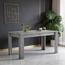 Dining Tables - Grey + Particle Board - View 1