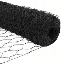 vidaXL 50 X 1,6 M (36 Mm Gitter) Stahl Und PVC Zaunpfosten, Grau - A - View 10