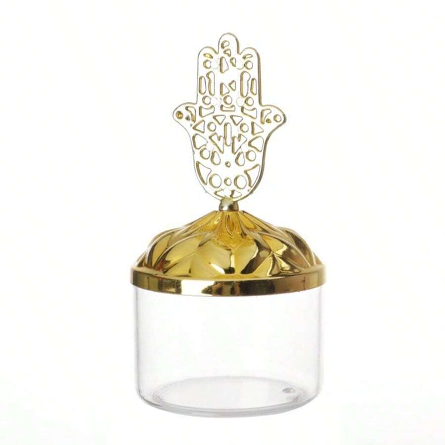 1pc New Plastic Candy Box, Material, Baby Shower/Wedding Favor Gift Box, Wholesale - Yellow - View 1