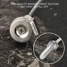1pc Manual Oil Pan Drain Plug Removal Tool, Magnetic Suction Wrench, Automotive Repair Drain Tool - A - View 4
