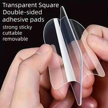 شريط نانو ثنائي الوجه، هذا المنتج يمكن استخدامه مع الغراء، قوي ولا ينفصل بسهولة، لا حاجة لقطعه، فيلم قوي وسلس الانفصال، مناسب للصور والديكورات والسجاد وغيرها. مناسب للاستخدام متعدد الوظائف في المنزل والمكتب، مناسب للجدران دون الحاجة إلى الحفر أو المسامير - هدية للزوجة والأم [النمط واللون عشوائي] - متعدد الألوان - مشاهدة 2