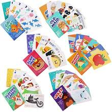 LotFancy Card Games For 6 Decks Go Fish Old Maid Crazy Eights Memory Match Slap Jack Animal Playing Cards Easter Basket Stuffers Stocking Stuffers Birthday GiftsFull Of Fun - 如圖所示 - 查看 3