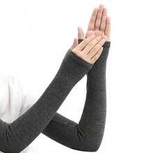 1 双羊毛保暖袖套，男女通用，加厚柔软，防风保暖，弹性设计，适合秋冬季驾驶、骑行、通勤。 - 各種各樣的 - 查看 21