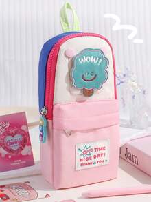 Simple Large-Capacity Pencil Bag, Small School Bag, Star Pencil Bag, High-Looking Student Stationery Bag, Pencil Stationery Box, Girl's Pencil Bag - Schoolbag Star - View 10