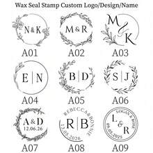 30mm Customized Wax Seal Stamp Set, Can Customize Any Logo Wax Seal Stamp, Personalized Wax Seal Stamp, Suitable For Customized Wax Seal Stamp Set On Wedding Invitations - Multicolor - View 6