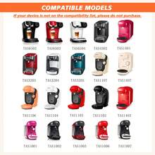1pc Reusable Coffee Capsule, Compatible With Bosch Tassimo Coffee Machines, Refillable Filter, Capacity 60ml/180ml/220ml - Orange - View 3