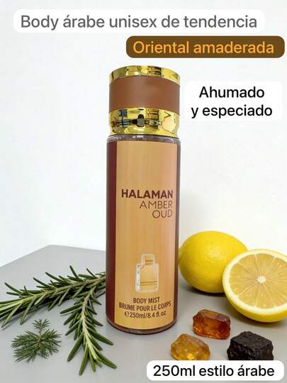 body mist ESTILO árabes 250ml YAAR lat tafa Perfume oriental para hombres y mujeres, unisex, cuidado de aromaterapia de lujo para el cuerpo,FACIL PARA LLEVAR,Floral Frutal Gourmand