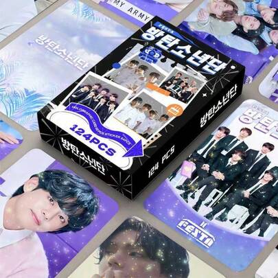 124 PIEZAS/92 PIEZAS/55 PIEZAS (Bangtan Boys) FESTA Comeback Exclusive LOMO Tarjetas Fotográficas - ¡Colecciona el calor y la pasión de , cada tarjeta es un afecto mutuo romántico! ¡12 años de viaje, testificados por las tarjetas!