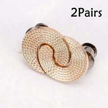 2/4/6pcs Detachable Buckle Waist Cincher, Adjustable Waist Clip-On Buckle For Jeans, Waist Shaper - Multicolor - View 17