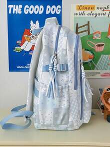 2026 New Arrival Cute Backpack For Middle/High School Students, College Students, Large Capacity Dual-Shoulder Bag, Nature Style - A - View 8