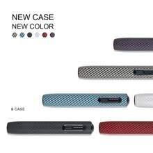 适用于 IQOS ILUMA I ON E / イルマi 的碳纤维纹理 PU 皮革和 PC 材质保护套，1 件装，经久耐用，防刮擦、防冲击，符合人体工学设计，握感舒适，是吸烟者的理想配件礼品，男女皆宜。 - 多色 - 查看 9