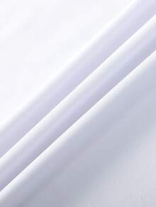 GRDR Men's Fashionable Versatile Mock Neck T-Shirt - Minimalist Casual Daily Short Sleeve - White - View 5