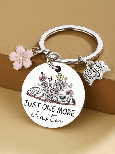 爱书人士礼物 书签钥匙扣 女士爱书人士 书籍爱好者礼物 男女读者书签 书签配件 读者礼物