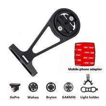 ZRACE Bicycle Computer Front Mount Holder Compatible With Garmin/Bryton/GoPro/Smartphone/IGPSPORT - Black - View 11