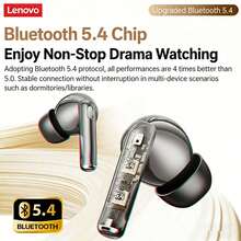 Lenovo EA269 Äkta trådlösa Bluetooth-hörlurar: Dubbel brusreduceringsteknik, utmärkt ljudkvalitet, kraftfulla stereoljudeffekter, låg latens i e-sportklass, bekväm passform, lämplig för flera scenarier. - Multifärgad - Visa 6