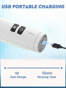 婴儿理发器，儿童电动理发器，超静音无线充电防水理发套装，低噪音儿童及成人理发器 - 彩色 - 查看 7