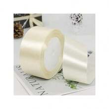 Set de 4 rollos, san valentín detalles,cinta de satén de 22m de largo y 4cm de ancho, para regalos festivos, decoración de bodas, manualidades DIY, lazos, diademas, vuelta al colegio, Día de San Valentín,decoración de rosas DIY, envoltura de regalos - Cinta de moño para decoración de mesas, sillas, flores, cajas de regalo, accesorios de vestir, tejido, crea una atmósfera festiva elegante - Albaricoque - Ver 3