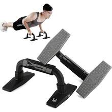 2 PIEZAS Barras de flexiones Barra pecho Soporte Deportes Gimnasio Ejercicio Entrenamiento Entrenador para hombres y mujeres - 1 - Ver 2