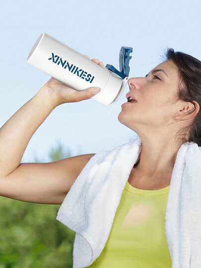 1000ml Large Capacity Insulated Cup, Student Stainless Steel Sports Water Cup With High Aesthetic Value, Car Direct Drinking Tea Cup