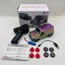 1:24 Scale Remote Control Drift Car, 2.4Ghz RC Toy With Lights, Tires And Obstacle Tools, Ideal Gift For Boys And Girls On Birthday, Halloween, Christmas, Thanksgiving - 20km/H High-Speed Drift Racing Car, 2-In-1 All-Terrain Off-Road Vehicle, Plastic RC Car With Drift Mode - Multiple Colors and Styles Of Drift Cars - View 16