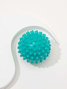 Multi-Function Spiky Ball For Self-Massage, Relieve Shoulder Neck Soreness & Foot Fatigue - Mint Blue - View 5