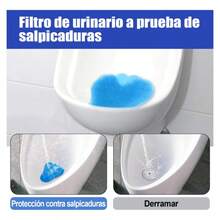 Tapete Aromatizante Mingitorio Urinal Antisalpicaduras 10pz - A - Ver 5