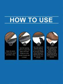 Gentle Shoe Glue, Invisible Daily Shoe Repair Adhesive, Multi-Purpose Portable Shoe Sole Glue - A - View 9