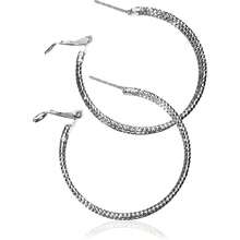 arete de aro de plata,41146642 - Rojo y blanco - Ver 2