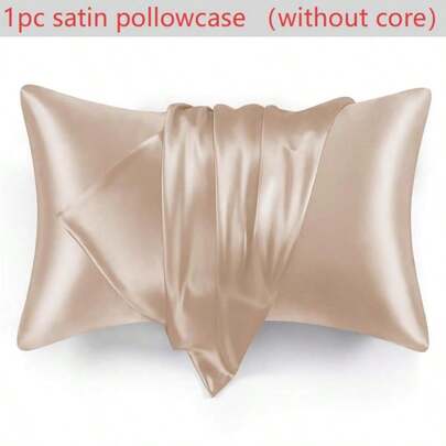 1pc Luxury Pillowcase For Hair And Skin, Super Soft And Cooling Similar To Pillow Cases Gifts For Women Men