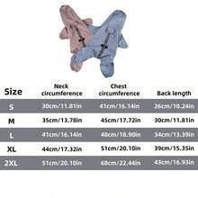 Hunderegenjacke, atmungsaktive reflektierende Hundekleidung, 4-Bein Hunderegenbekleidung, Katzen- & Hundeaccessoires - Verschiedenfarbig - Übersicht 2