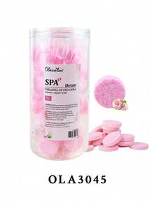 180 piezas/40 piezas Tabletas efervescentes para baño de pies, sales de baño con aceites esenciales para el cuidado de los pies, exfoliación, alivio y humectación - Lavanda - Ver 16