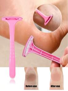 1pc Foot Care Tool, Foot Callus Remover, Ergonomic Design, Durable Handle, Easy To Clean, Pedicure Tool, Heel Scrubber, Professional Home Foot Care Tool, Perfect For Removing Calluses And Cracked Skin, Foot File, Foot Care Tool, Callus Remover - A - View 7